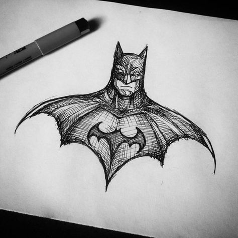 #batman #batmantattoo #gamerink #battattoo #morcegotattoo #flashtattoo #brokenink #pontilhismotattoo #pontilhismo #originaltattoo… Batman Art Drawing, Batman Painting, Marvel Art Drawings, Batman Drawing, Batman Tattoo, Batman Symbol, Batman Poster, Marvel Drawings, Desenho Tattoo