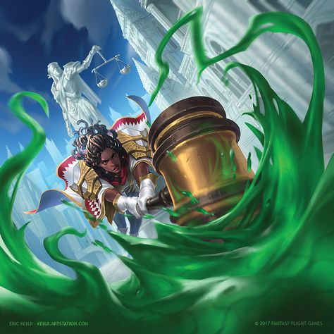 ArtStation - Keyforge: Call of the Archons, Eric Kenji Aoyagi Keyforge Art, The Archons, Fantasy Flight Games, Blizzard Hearthstone, Art Station, Mystical Creatures, Art Director, Card Games, Flight