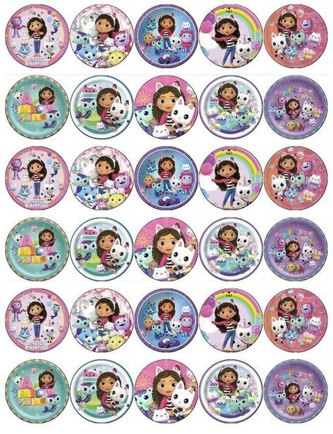 All of our items are buy 2 get 3rd FREE. Add ALL 3 to your basket and check out as normal. This listing is for a Gabby's Dollhouse cupcake toppers (See listings image for design) 100% edible. Made from edible inks and wafer/ rice paper. Measuring 1.6 inches each. The toppers will arrive in a sealed plastic bag, ready for you to cut out and use. They have a shelf life of 12 months, if kept in the bag they arrived in. Keep them away from water and heat and please do not keep them in the fridge. There is no special skill required for cutting out, just a clean, dry pair of scissors.   Shipping: Free 2nd class post - 3-4 working days, not including the weekends. Faster postage can be added at checkout: 1st class post – 1-2 working days. Next Day Delivery – Next working day (doesn’t include week Paper Fairy, Edible Wafer Paper, Fairy Cake, Edible Ink, Wafer Paper, Wait For It, Rice Paper, Shelf Life, Cupcake Toppers