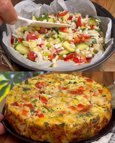 This Baked Zucchini and Cottage Cheese Casserole is a delicious, protein-packed dish that’s perfect for breakfast, lunch, or dinner. With a combination of fresh vegetables, cottage cheese, and mozzarella, this casserole is both nutritious and satisfying. The Italian herbs and garlic add a savory depth of flavor, making it a wholesome meal that the whole family will enjoy! Preparation Time: Prep Time: 10 minutes Cook Time: 45 minutes Total Time: 55 minutes Servings: 4-6 Ingredients: 1 medium zucc Zucchini Cottage Cheese Recipes, Cottage Cheese Zucchini, Zucchini Cottage Cheese, Cottage Cheese Casserole, Chicken Zucchini Casserole, Recipe Zucchini, Chicken And Cabbage, Baked Zucchini, Italian Herbs