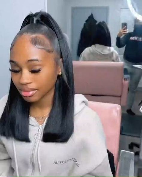 Black Half Up Half Down Hairstyles, Buff Hairstyles, Straight Half Up Half Down, Half Up Half Down Quick Weave Bob, Short Half Up Half Down Hair, Half Up Half Down Hair Short, Half Up Half Down Straight Hair, Half Up Half Down Quick Weave, Half Up Half Down Quickweave