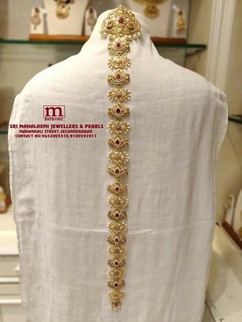 Jada Gold Design, Gold Jada Designs, Jada Designs, Jada Billalu, Fancy Sarees With Price, Gold Jada, South Jewellery, Whatsapp Video Call, Gold Hair Accessories Wedding