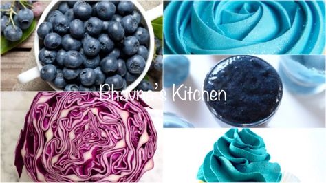 All Natural Homemade Food Coloring – Bhavna's Kitchen Homemade Food Coloring, Natural Food Dye, Homemade Bakery, Bakery Goods, Purple Food Coloring, July Desserts, Blood Red Color, Purple Food, Steamed Cake