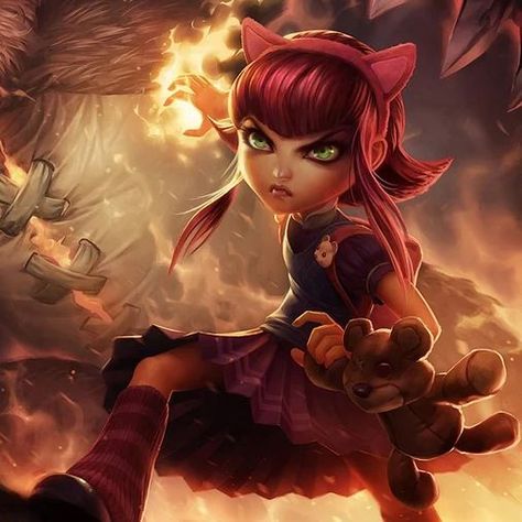 classic annie icon !! League Of Legends, For Free, Hair