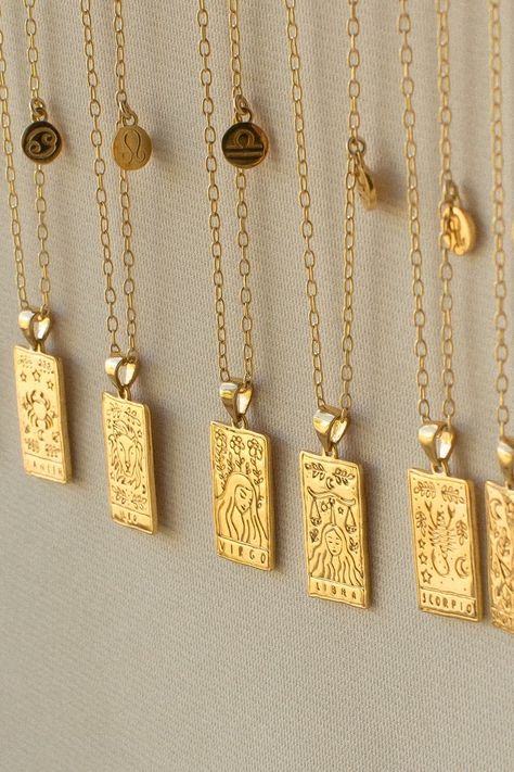 Zodiac Jewellery, Gemini Jewelry, Icon Jewelry, Studio Jewelry, Zodiac Collection, Gemini Sign, Taurus Sign, Moon And Sun, Zodiac Necklace