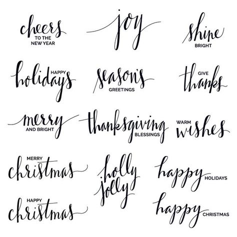 Painting Fonts, Nightmare Before Christmas Font, Christmas Fonts Alphabet, Handwritten Christmas, Christmas Fonts Free, Holiday Fonts, Hand Lettering Inspiration, Christmas Fonts, Chic Type