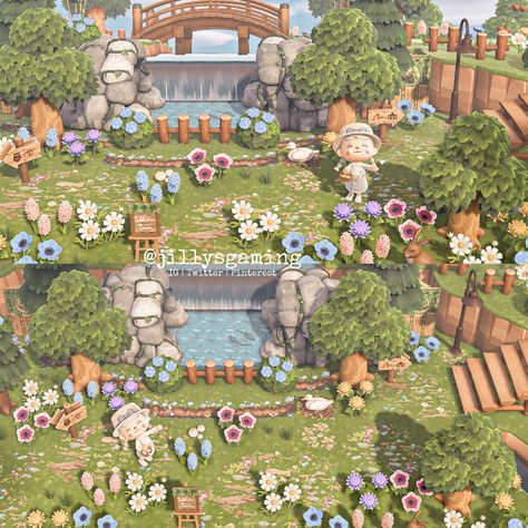 Fairy Core Island Entrance Acnh, Acnh Wildflower, Animal Crossing Fairytale, Acnh Fairytale Island, Acnh Whimsical, Acnh Sidewalk, Acnh Areas, Acnh Fairytale, Fairycore Island