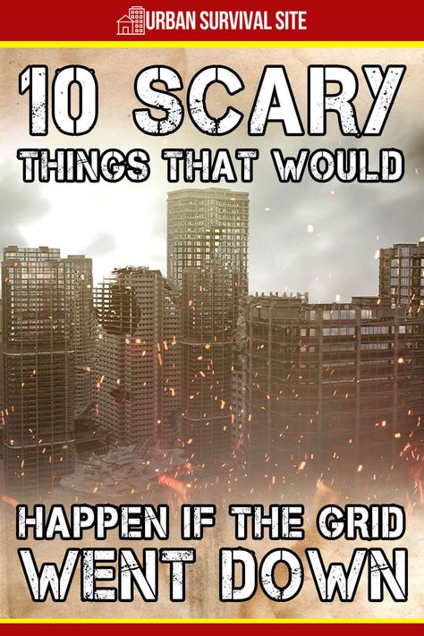 The purpose of this article is not to scare you or to spread doom and gloom, but to educate you on what would happen if the grid went down. Dooms Day Prepping Ideas, Preparing For Doomsday, Off Grid Prepping, Grid Down Survival, Dooms Day Prep, Grid Down Prepping, Doomsday Prepping List, Doomsday Prepping For Beginners, Prepping For Beginners