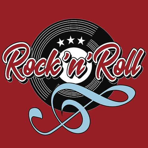 Roll Logo, Rock N Roll Aesthetic, 50s Rock And Roll, 1950s Rock And Roll, Rockabilly Art, Whatsapp Wallpapers Hd, Rock & Roll, Rock N Roll Art, 50s Rockabilly