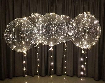 Balloon Arch Diy, Garden Centerpiece, Transparent Balloons, Led Balloons, Balloon Lights, Clear Balloons, Up Balloons, Balloon Kit, Bubble Balloons