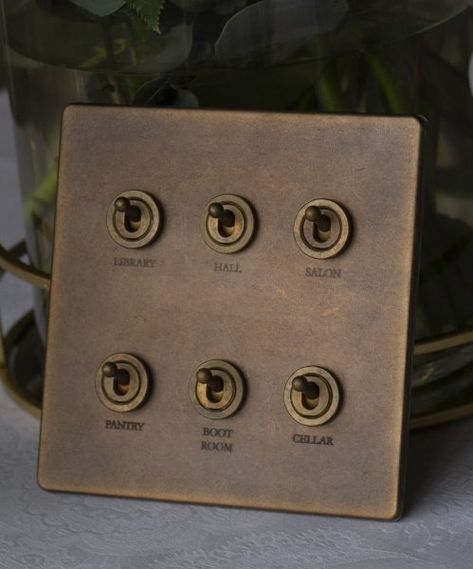 The Heritage Collection - Soho Blog Cool Light Switches, Kitchen Sockets, Designer Light Switches, Vintage Light Switches, Light Switches And Sockets, Light Switches, Kitchen Hardware, Heritage Collection, Barn Style