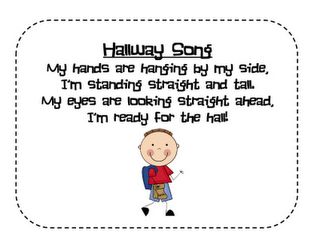 already use it, but love the poster! Hallway Song, Preschool Transitions, Transition Songs, Classroom Management Plan, Kindergarten Songs, Classroom Songs, Classroom Freebies, Preschool Songs, Classroom Behavior