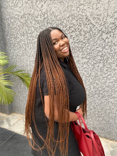 Black Brown Ombre Box Braids, Black To Brown Ombre Braids, Brown Ombré Braids, Brown Box Braids Black Women, Ombré Braiding Hair, Ombre Brown Box Braids, Brown Hair Box Braids, Black To Brown Braids, Box Braids Ombre Hair