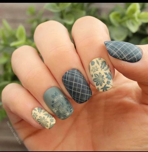 Fall Animals, Thermal Nail Polish, Thermal Nails, Gorgeous Gourds, Festive Manicure, G Nails, Hello November, Nail Stamping Plates, Stamping Nail Art