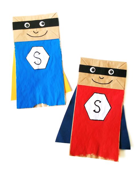 Paper Bag Superhero, Superhero Cape Pattern, Superhero Printables Free, Summer Camp Activities For Kids, Superhero Template, Camp Activities For Kids, Superhero Craft, Superhero Printables, Superhero Symbols