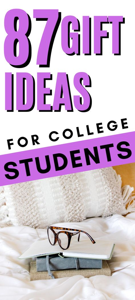 Not sure what gifts to give your friends or roommates? Check out this ultimate gift guide with 87 super affordable and practical gift ideas for students! Gift Ideas For College Students, Gift Ideas For Students, Student Lifestyle, Practical Gift Ideas, Affordable Gift Ideas, Student Humor, New College, Ultimate Gift Guide, College Gifts