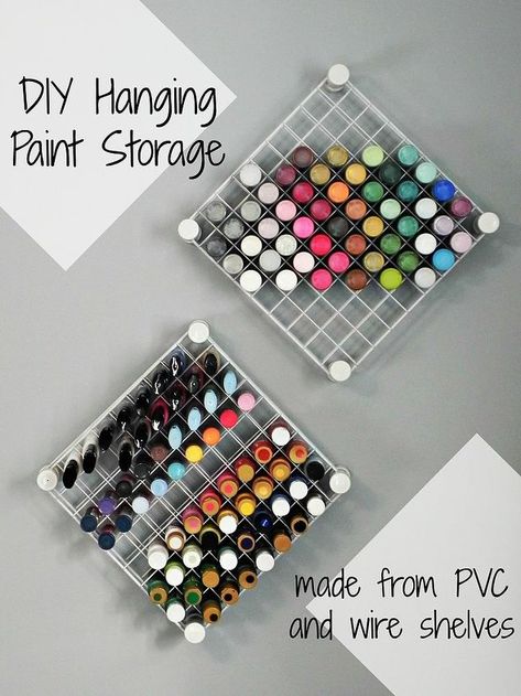 Craft Paint Storage, Paint Bottles, Diy Tumblr, Diy Shows, Organize Craft Supplies, Funky Junk Interiors, Paint Storage, Storage Racks, Diy Craft Room