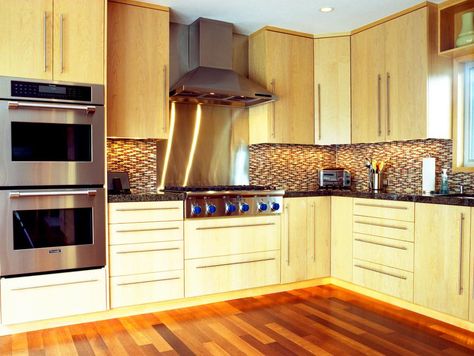 L-Shaped Kitchen Designs | HGTV Small L Shaped Kitchens, L Shaped Modular Kitchen, L Shaped Kitchen Designs, One Wall Kitchen, Kitchen Shapes, Kitchen Design Styles, Kitchen Layouts, Shaped Kitchen, Kitchen Design Pictures