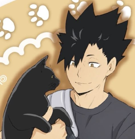 Haikyuu Kuroo Fanart, Tetsuro Kuroo Icon, Kuroo Tetsurou Cute, Kuroo Tetsurou Icon, Chaotic Duo, Tetsurō Kuroo, Kuroo Tetsuro, Kuroo Haikyuu, Haikyuu Tsukishima