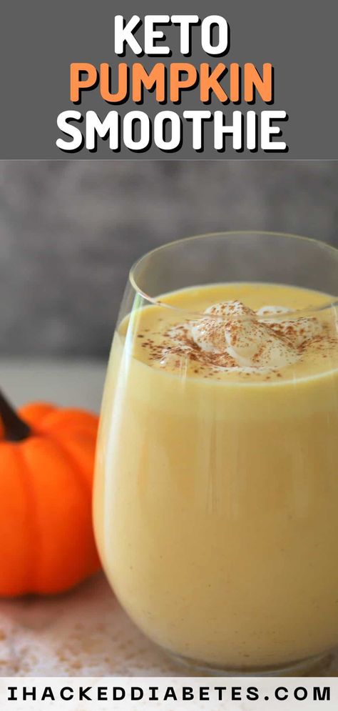 Pumpkin Syrup Recipe, Pumpkin Smoothie Recipe, Pumpkin Spice Ice Cream, Low Carb Smoothie Recipes, Pumpkin Spice Waffles, Pumpkin Spice Smoothie, Pumpkin Spice Cheesecake, Keto Pumpkin Pie, Keto Smoothie