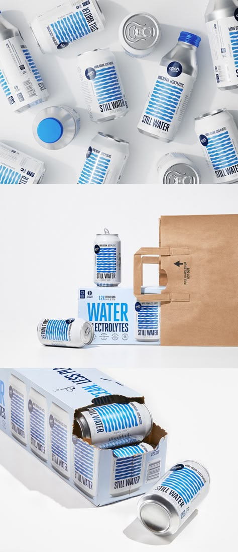 Water Company Branding, Water Bottle Graphic Design, Water Package Design, Water Brand Identity, Water Bottle Packaging Design, Water Bottle Branding, Bottled Water Logo, Doodle Packaging, Mineral Water Packaging