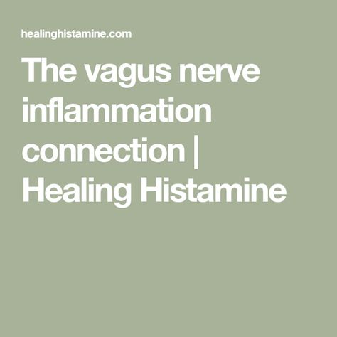 The Vagus Nerve, The Nerve, Vagus Nerve, Medicine Journal, Thyroid Health, Liver Health, Patient Experience, Chronic Fatigue, Fast And Furious