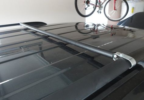 $25 DIY Roof Cross Bars : 6 Steps (with Pictures) - Instructables Overlanding Trailer, Diy Roof Rack, Caddy Maxi Camper, Car Roof Storage, Cheap Roofing, Monster Garage, Diy Roofing, Roof Decoration, Car Roof Racks