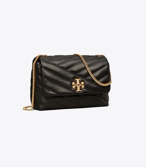 Mini Bag Black, Tory Burch Kira Chevron, Tory Burch Crossbody Bag, Kira Chevron, Tory Burch Purse, Tory Burch Crossbody, Tory Burch Kira, Womens Designer Handbags, Designer Crossbody