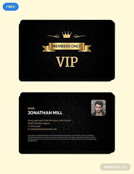 Fan Cards Ideas, Fan Id Card, Membership Card Design Ideas, Membership Card Design, Membership Card Template, Id Card Photo, Fans Card, Vip Card Design, Kartu Atm