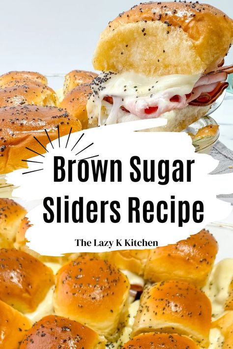 This is a great recipe for brown sugar ham & cheese hawaiian roll sliders. With a brown sugar and butter glaze. Best Slider Recipe, Ham Sliders Recipes, Hawaiian Roll Sandwiches, Sugar Ham, Roll Sliders, Sliders Recipes Hawaiian Rolls, Slider Recipe, Brown Sugar Ham, Ham Glaze Brown Sugar