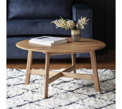 Madrid Round Coffee Table - Style Our Home Round Wooden Coffee Table, Solid Oak Table, Oak Console Table, Solid Coffee Table, Master Piece, Oak Coffee Table, Oak Table, Wooden Coffee Table, Living Room Coffee Table