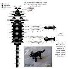 Seed Bead Cat Pattern, Beaded Cat Pattern, Pony Bead Projects, Pokemon Bead, Seed Bead Crafts, Beaded Spiders, Jewerly Beads, Seed Bead Patterns, Beaded Crafts