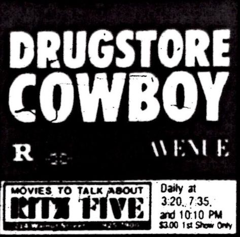 Drugstore Cowboy Poster, Drugstore Cowboy, Cowboy Star, Cowboy Poster, Cowboy Posters, Movie Ads, Matt Dillon, January 1st, R Movie