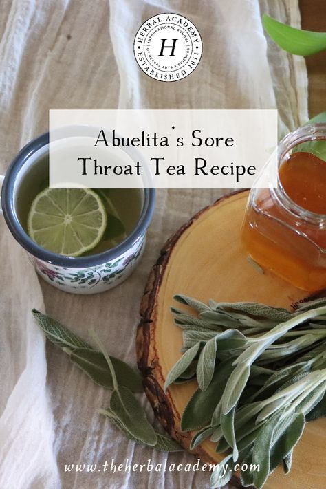 Sage For Sore Throat, Cinnamon Tea For Sore Throat, Pineapple Juice For Cough Sore Throat, Homemade Tea For Sore Throat, Throat Soothing Tea, Yea For Sore Throat, Herbal Tea For Sore Throat, Dry Scratchy Throat Remedies, Sore Throat Tea Recipes