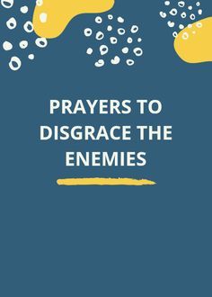 We are going to be engaging 100 prayers to disgrace the enemies. Who are your enemies? Our principal enemy is the devil and his demons, but the truth is this, the devil and demons cannot operate without human vessels, therefore our enemies also include demonic or demon possessed human beings. Prayer Against The Enemy, Prayer For Enemies, Fasting Prayers, Meditation Place, Midnight Prayer, Warfare Prayers, Prayer Points, Money Prayer, Unanswered Prayers