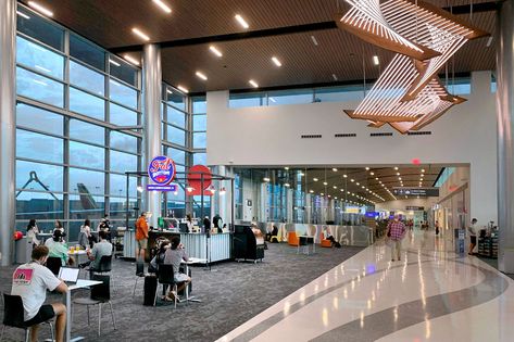 Nashville International Airport's New Concourse D Earns LEED v4 Silver Nashville Airport, Portland International Airport, Plumbing Waste, George Bush Intercontinental Airport, Learning Organization, Orlando International Airport, Human Environment, San Francisco International Airport, Construction Waste