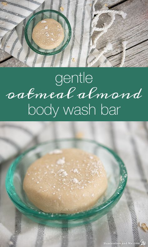 Today we’re smooshing up a Gentle Oatmeal Almond Body Wash Bar, featuring a generous amount of colloidal oatmeal and a beautiful, gentle surfactant blend. While I did design this with a body wash in mind, you can also use it … Continue reading → Body Wash Bar Recipe, Diy Body Wash Bar, Oatmeal Body Wash, Homemade Body Wash Recipe, Body Wash Recipe, Diy Body Wash, Almond Oil Benefits, Homemade Body Wash, Shampoo Bar Recipe