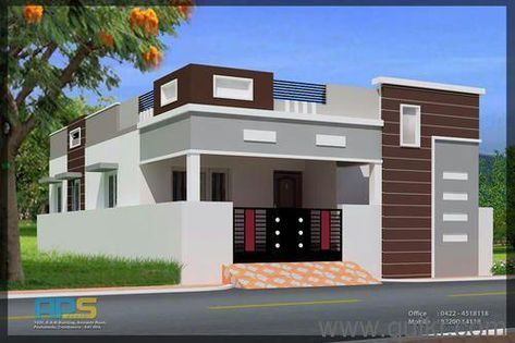 Related image House Front Wall Design, Bus Skin, North Facing House, Single Floor House Design, House Outer Design, Small House Front Design, Small House Elevation, House Balcony Design, Two Story House