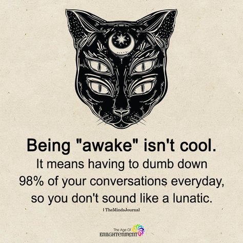 Being "awake" Isn't Cool - https://themindsjournal.com/being-awake-isnt-cool/ Third Eye Quotes, Eye Quotes, Spirit Science, Awakening Quotes, Mindfulness Journal, Ancient Knowledge, Knowledge And Wisdom, Introverted, Feel Safe