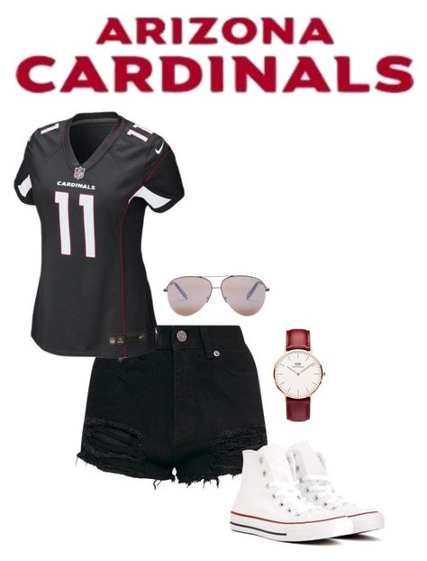 Arizona Cardinals Inspired Outfit #AZCardinals #NFLFanStyle Cardinals Game Outfit, Az Cardinals, Cardinals Game, Game Outfit, Nfl Fans, Outfit Women, Arizona Cardinals, Gaming Clothes, Cardinals