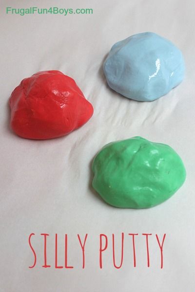 Homemade Silly Putty, Liquid Starch, Homemade Paint, Silly Putty, Homemade Art, How To Make Slime, Diy Slime, How To Make Homemade, Craft Activities For Kids