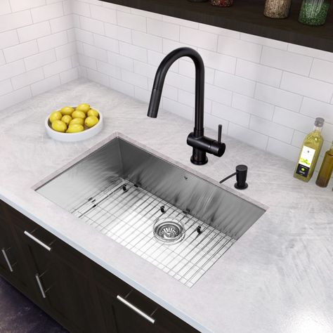 Matte Black Faucet, Sinks Kitchen Stainless, Black Faucet, Double Bowl Kitchen Sink, Steel Kitchen Sink, Single Bowl Kitchen Sink, Undermount Kitchen Sinks, Stainless Steel Kitchen Sink, Kitchen Sink Faucets