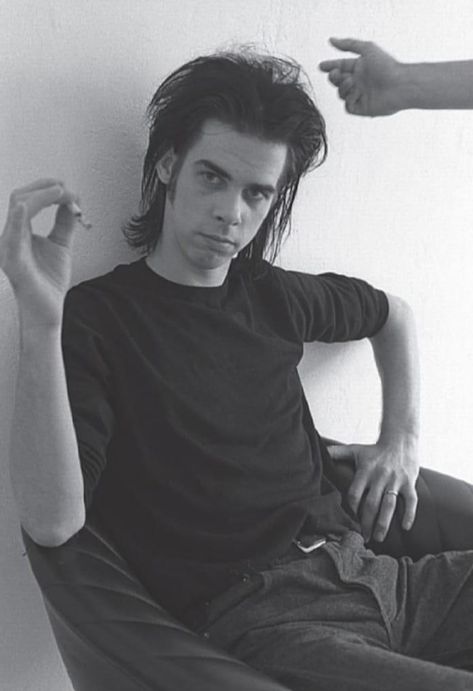 Nick Cave Aesthetic, Nick Cave And Blixa Bargeld, Blixa Bargeld Nick Cave, Nick Cave Portrait, Tim Burton Personajes, Nick Cave Sculpture, Red Right Hand, Black Planet, 80s Celebrities