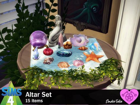 Witchy Sims 4 Cc, Sims 4 Base Game, Altar Items, Mermaid Skin, Sims 4 Anime, Sims 4 Children, Casas The Sims 4, The Sims 4 Download, Sims 4 Cc Packs