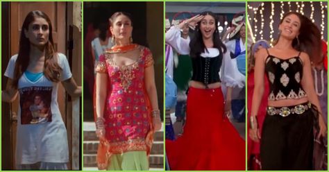 Geet Jab We Met, Bollywood Day In College Ideas, Bollywood Day, Jab We Met, Iconic Films, College Ideas, Student Christmas Gifts, Outfit Collage, Kareena Kapoor