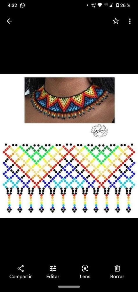 Native American Beadwork Patterns, Native Beading, Seed Bead Jewelry Patterns, Native Beading Patterns, Beadwork Designs, Beadwork Necklace, Native American Beadwork, Seed Bead Patterns, Necklace Tutorial