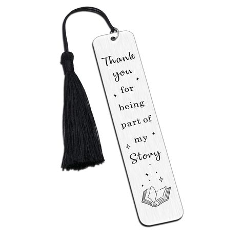 PRICES MAY VARY. Teacher appreciation gifts in bulk - beautiful bookmarks have a tassel pendant and engraved with "thank you for being part of my story". Teacher appreciation bookmark, teacher christmas gifts, end of year teacher gifts, teacher retirement gifts for women, daycare music math dance science art preschool education english history spanish piano pe gym social studies band chemistry yoga teacher gifts, teachers back to school gifts, teacher appreciation week gifts, teacher gifts for t Math Dance, Beautiful Bookmarks, Music Math, Teacher Graduation Gifts, Teachers Appreciation Week Gifts, Art Preschool, Teacher Retirement Gifts, Gifts For Teacher, Graduating Teacher