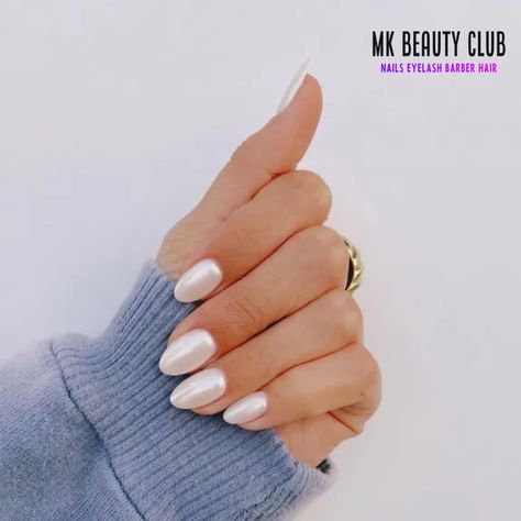 We have all of the nail polishes to help you recreate Hailey Bieber's Glazed nails. Shop OPI's Kyoto Pearl and CND Over The Top Effects Kit today! #haileybieber #glazeddonut #nailinspo #nailart #haileybiebernails Opi Kyoto Pearl, Hen Do Nails, Glazed Nails, White Chrome Nails, Wedding Day Nails, Nailinspo Nailart, Engagement Hairstyles, Sns Nails, Fancy Nails Designs