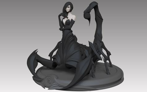 ArtStation - Scorpion, Dmytro Bajda Half Human Half Scorpion, Scorpion Humanoid, Scorpion Character Design, Scorpion Oc, Scorpion Art, Gothic Girl Art, Female Monster, Zodiac Collection, Chinese Art Girl