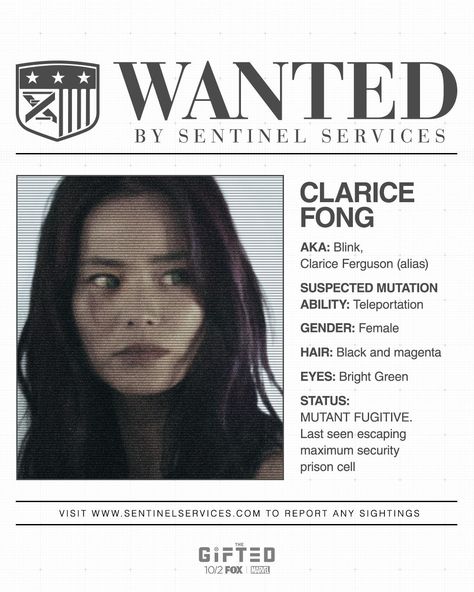 Clarice Fong - Blink - The Gifted The Gifted Tv Show, Defenders Marvel, Jamie Chung, Marvel Tv, The Gifted, Escape Reality, Character Inspo, Marvel X, Xmen